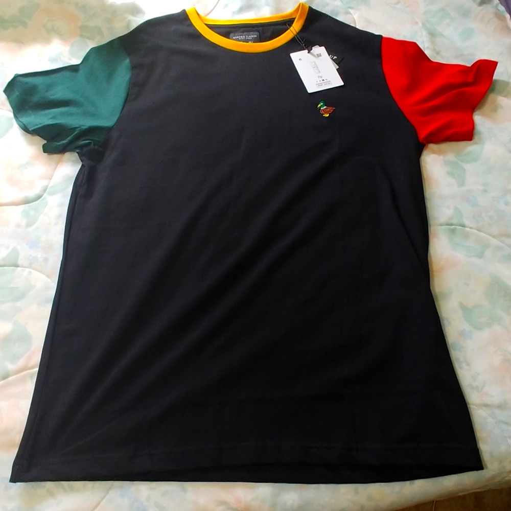 NWT Color Block Duck Shirt